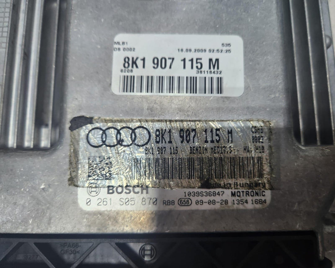2008-2016 Audi A5 Engine Control Unit 8K1907115M ECU for Audi A5 Coupe 1.8 TFSI