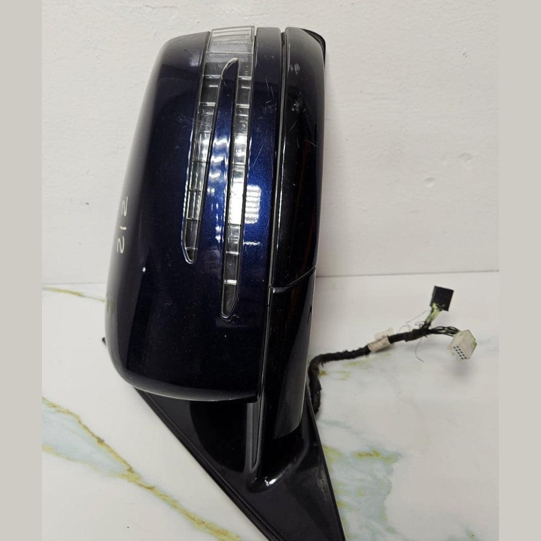 2012-2014 Mercedes W212 E-Class Left Side Mirror & Signal Light A212 8101116 OEM