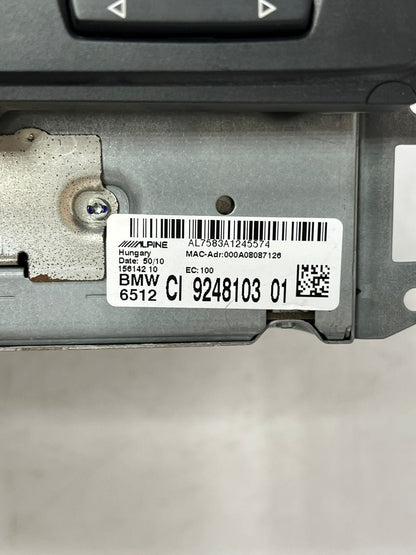 BMW Cic Navigation Head Unit 9248103 E81, E82, E84, E87, E88, E90, E91, E92, E93