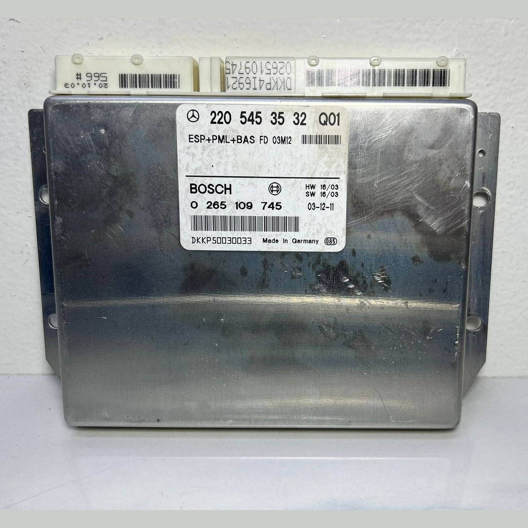 2000-2005 Mercedes W220 Electronic Stability Control ESP Module A220 5453532 OEM