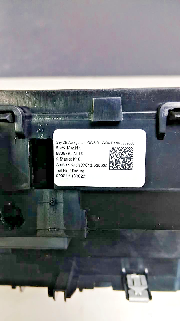BMW G20 G21 G26 CENTRE CONSOLE TRAY STORAGE WITH CUP HOLDER COMPARTMENT  6809803
