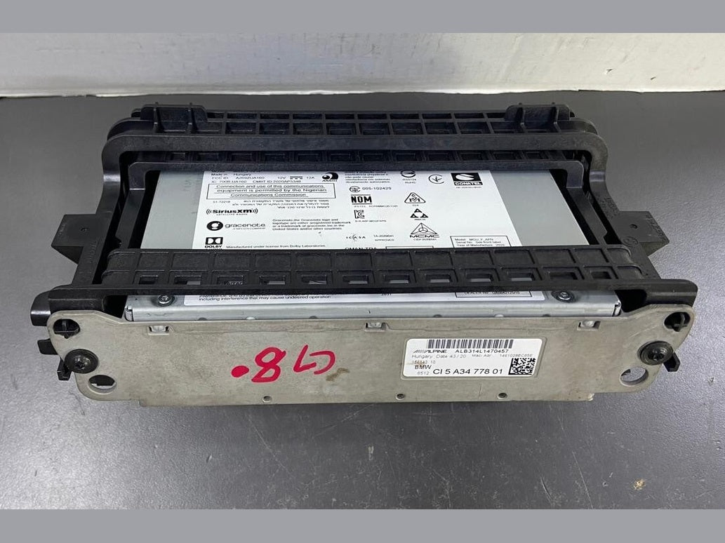 OEM BMW M440i GRAN-COUPE G26 G80 HARMAN AUDIO RADIO RECEIVER HEAD CI 5A34778