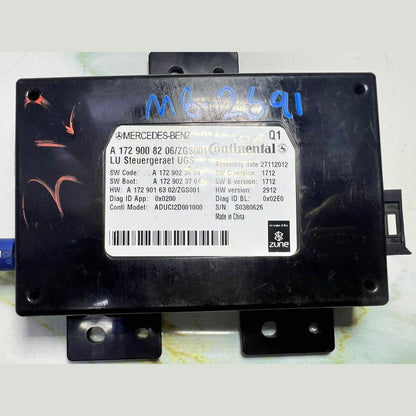 Mercedes Multimedia Control Unit A1729008206 CLS W218 and W204