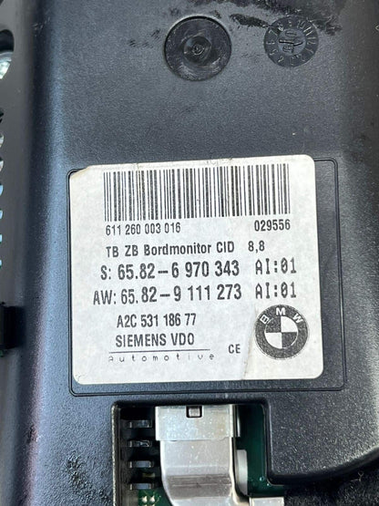 2006 BMW 550i E60 E61 5 Series M5 CID Navigation Display Screen 6970343 OEM