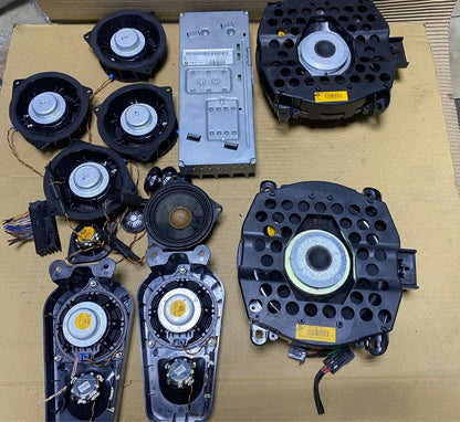 2012-2018 BMW X5 F15 HARMAN KARDAN SOUND SYSTEM FULL SETS HEAD UNIT AMPLI SUBWFR