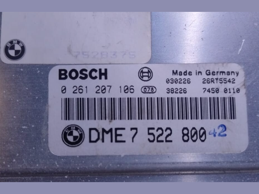 BMW E39 E38 E53 5 7 X5 4.0i 4.4i M62 Engine Control Module COMPLETE SET 7522800