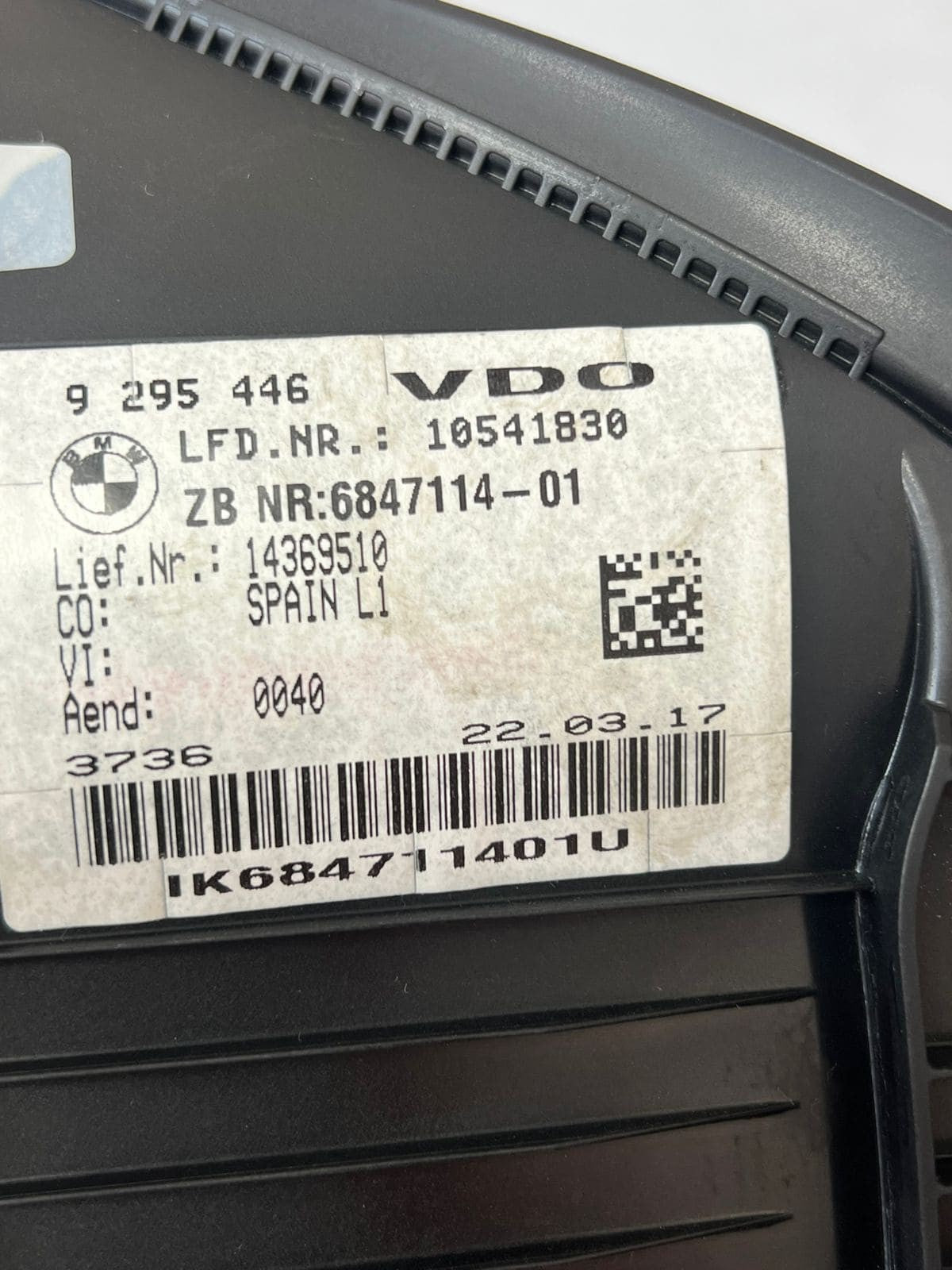 2015-2020 BMW 220i F45 F46 X1 F48 F49 Instrument Cluster Speedometer 6847114