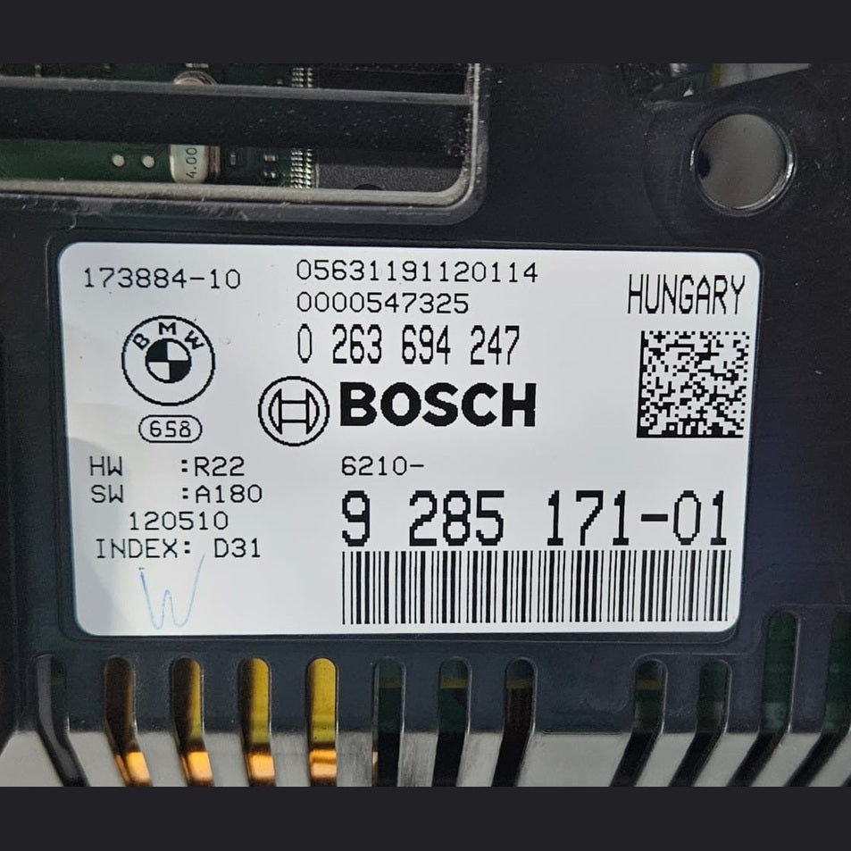 OEM BMW 5 F06 F10 F11 Speedometer Instrument Cluster 9285171 BOSCH