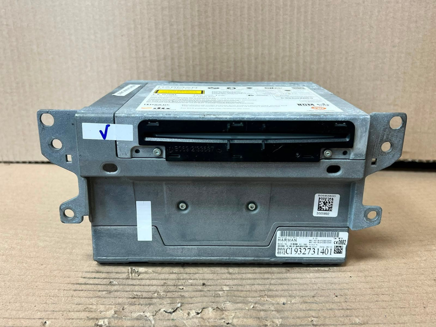 BMW X3 X4 X5 F10 F11 F30 HARMAN NBT HU Radio Navigation Head Unit 9327314 OEM