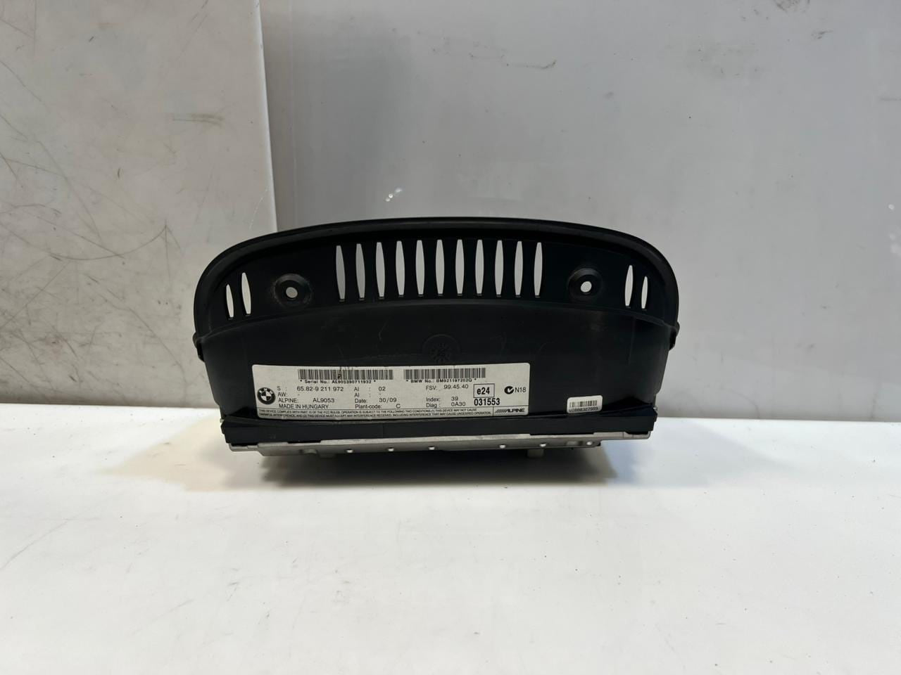2010 BMW 528i 5 6 Series E60 E61 E63 E64 Navigation Display Screen 9211972 OEM