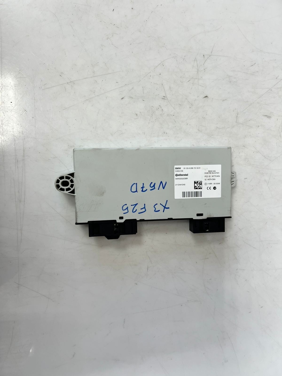 2011-2017 BMW X3 F25 M57D Engine Control Unit ECU SET DDE+CAS4+1KEY 8518479 OEM