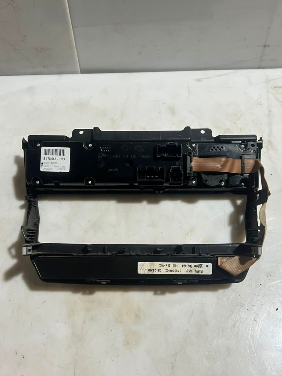 2006-2013 BMW X5 E70 and X6 E71 A/C Climate Control Unit 9178065 OEM