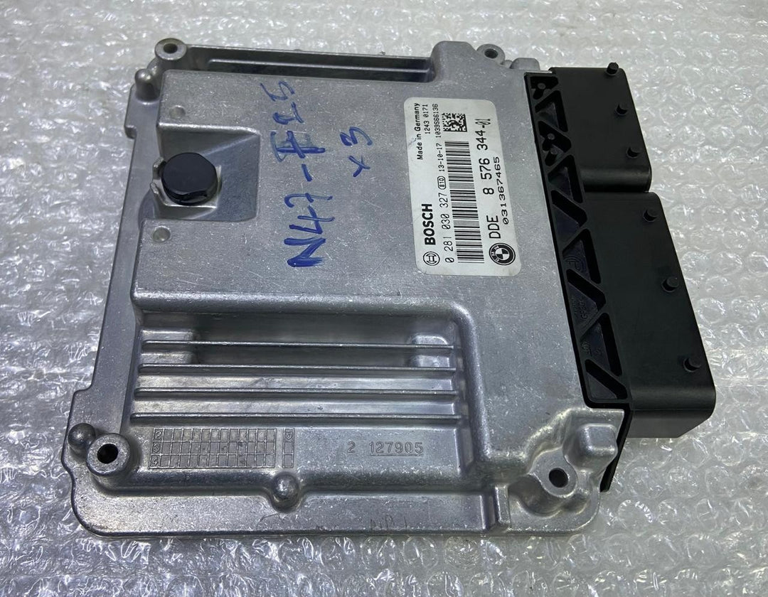 OEM BMW X3 F25 N47N DIESEL ENGINE CONTROL UNIT MODULE DDE ECU ONLY 8576344