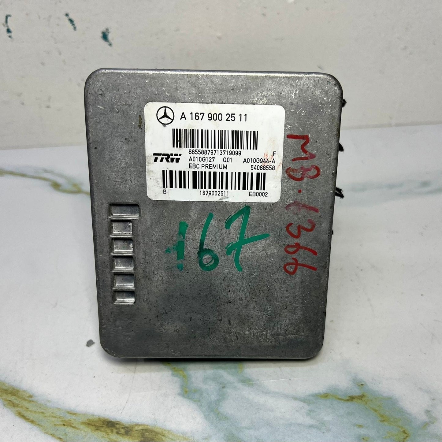 17-22 Mercedes W167 GLE350 GLS ABS Anti Lock Brake Pump Module A167 9002511 OEM