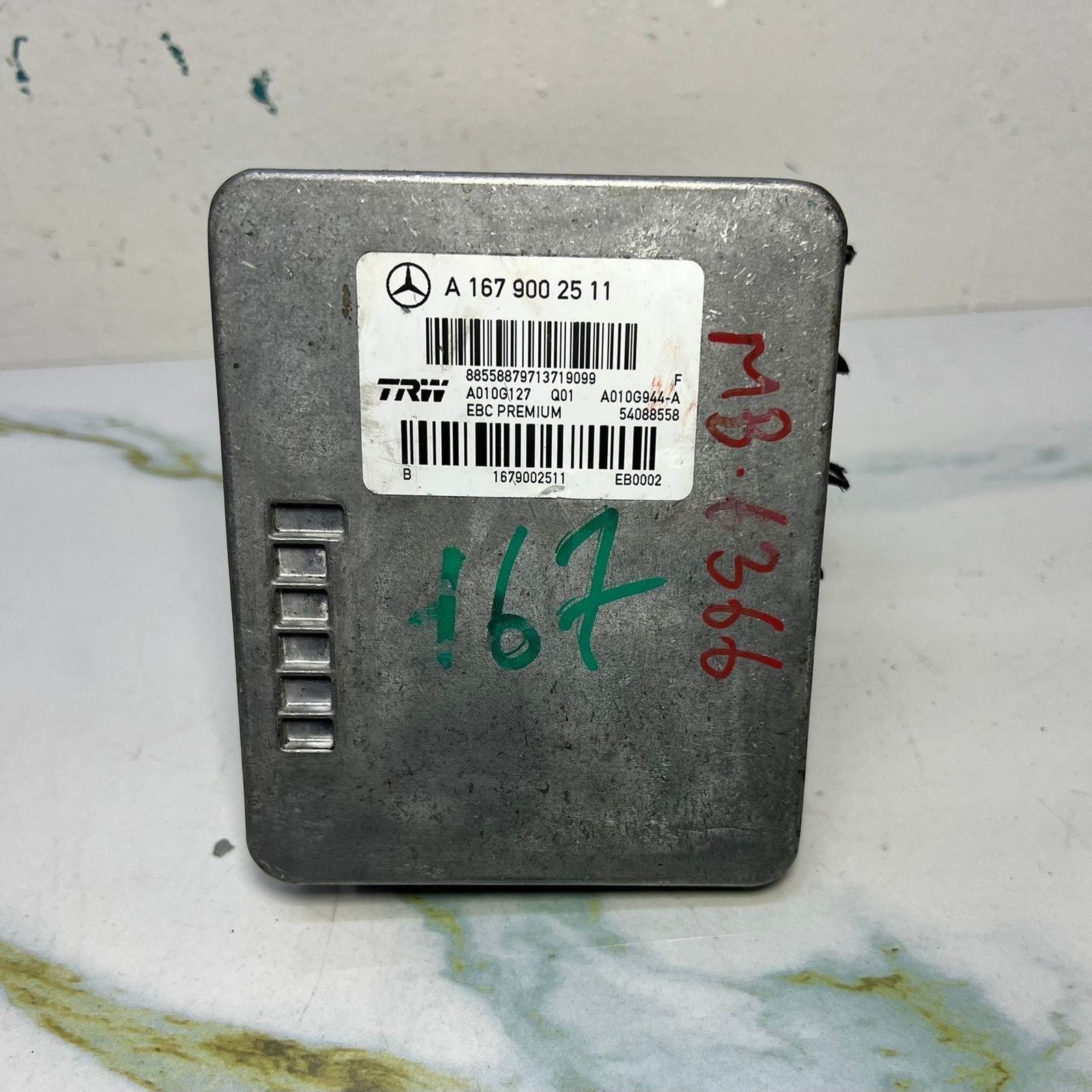 17-22 Mercedes W167 GLE350 GLS ABS Anti Lock Brake Pump Module A167 9002511 OEM