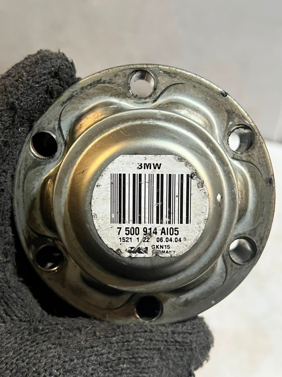 2000-2001 BMW X5 E53 3.0i and 3.0d Rear Drive Shaft AXLE 7500914 OEM