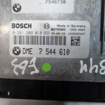Load image into Gallery viewer, 2011 BMW E60 E61 E63 E64 X5 750Li N62 Engine Control Unit DME Key Set 7544610