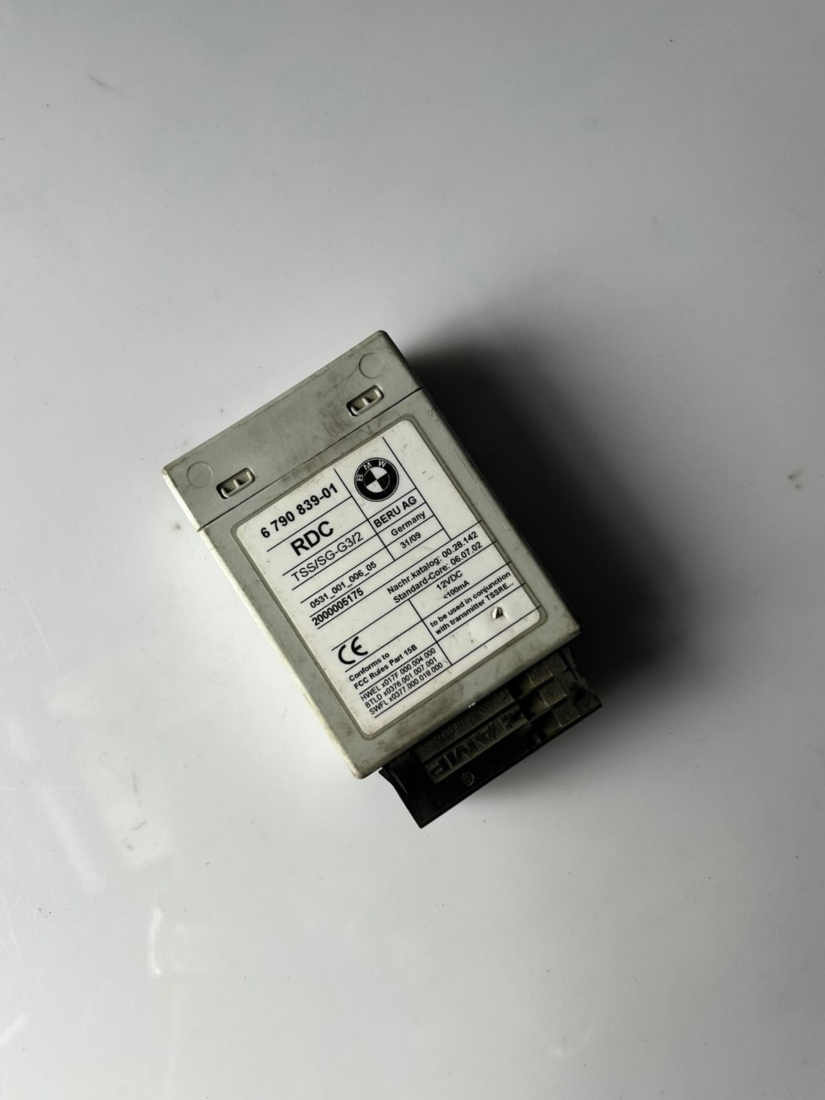BMW Tire Pressure Control Unit 6790839 5 Series and 7 Series