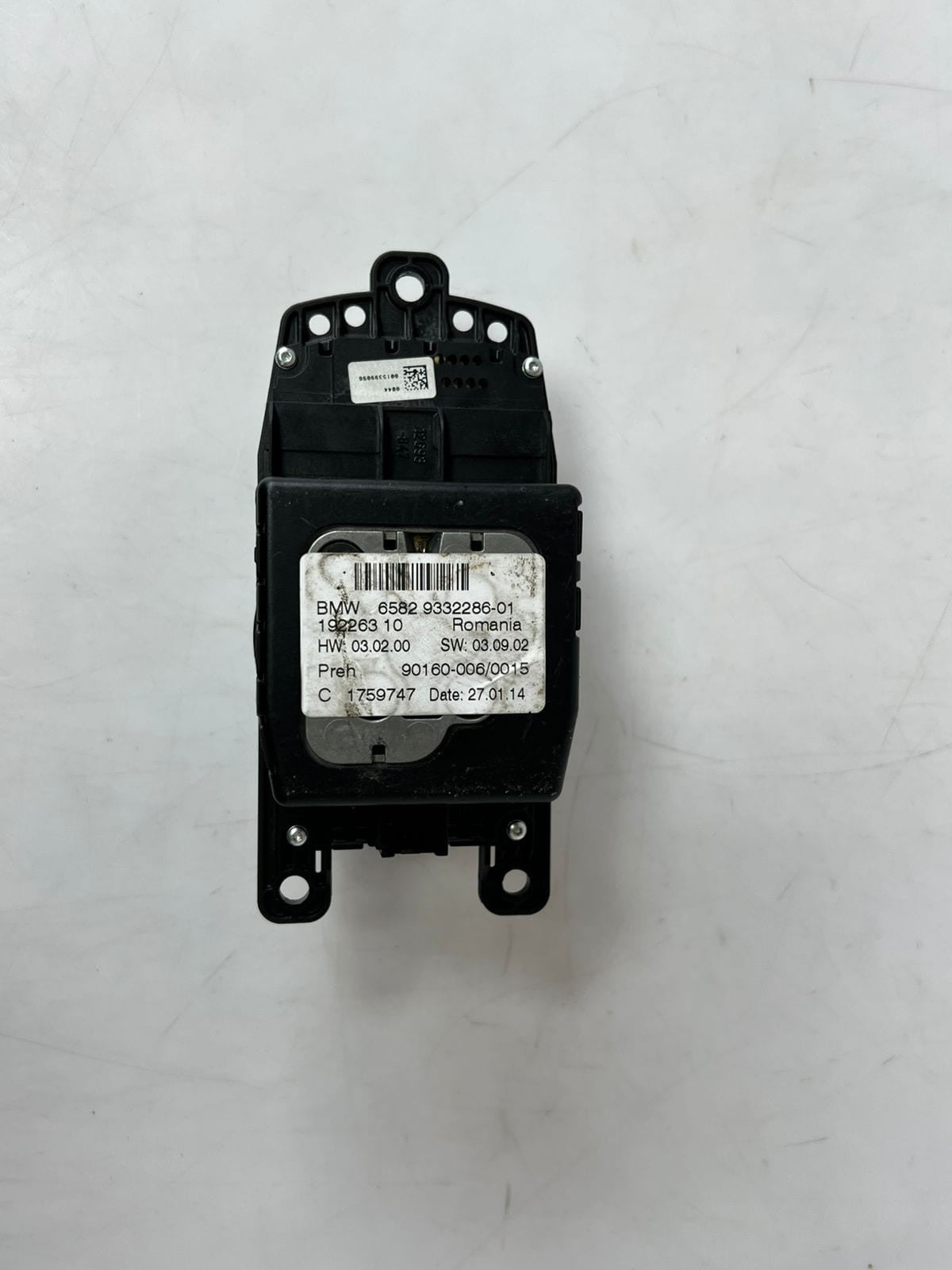 BMW F01 F10 F11 F15 F16 F20 F21 F25 F30 F31 Idrive Touch Controller 9332286 OEM