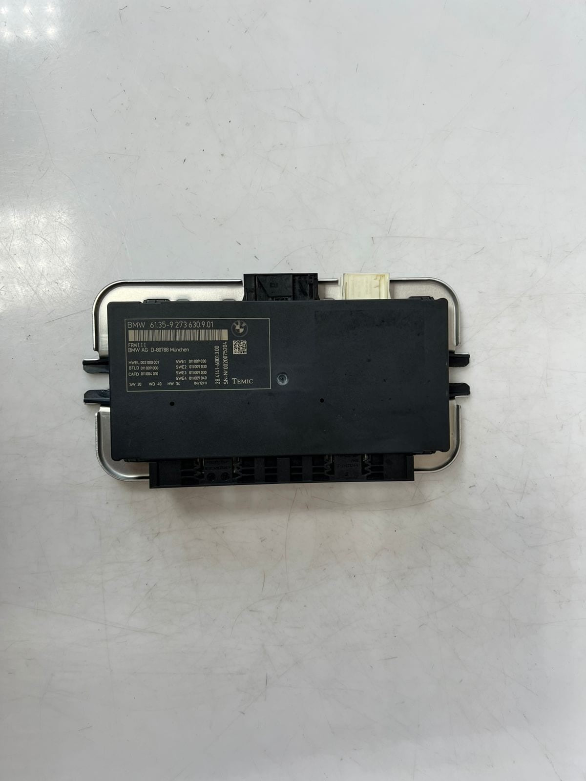 2011-15 BMW 550i 5' 535i 640i 650i F12 Footwell Light Control Module 9273630 OEM
