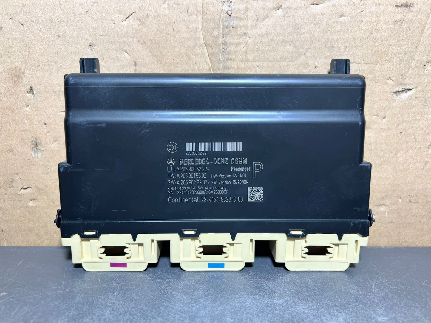 14-18 Mercedes W205 C-Class Front Passenger Seat Control Module A205 9005222 OEM