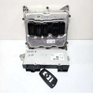 2013 BMW 5 Series F30 F31 N20 184HP Engine Control Unit DME Key Set 8606777