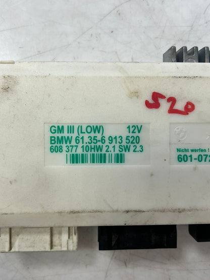 BMW GM III LOW 5 Series E39 E38 General CONTROL Module 6913520 OEM
