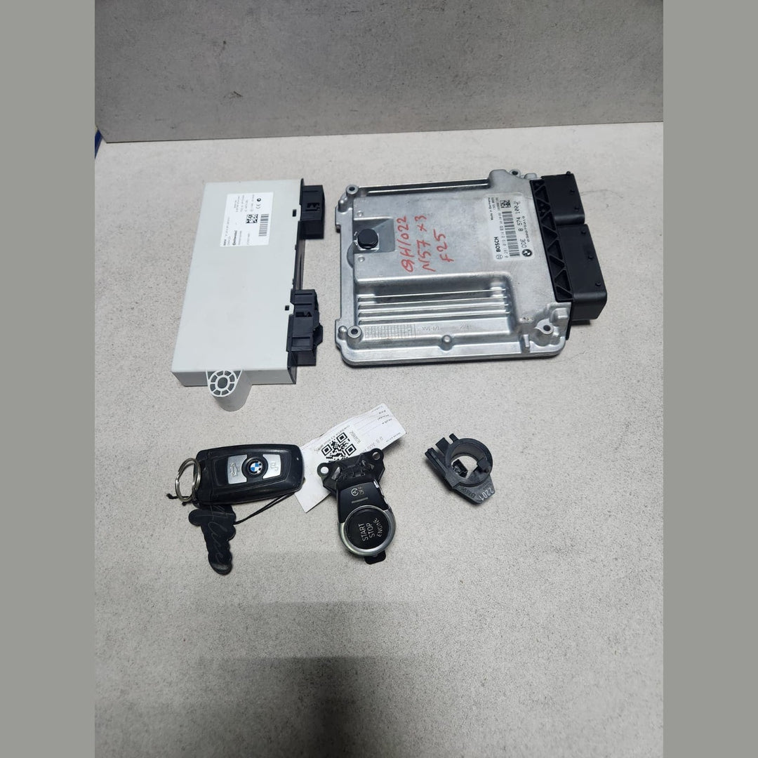 BMW Engine Control Unit 8574100 X3 F25 3.0 DIESEL N57D30A ECU SET