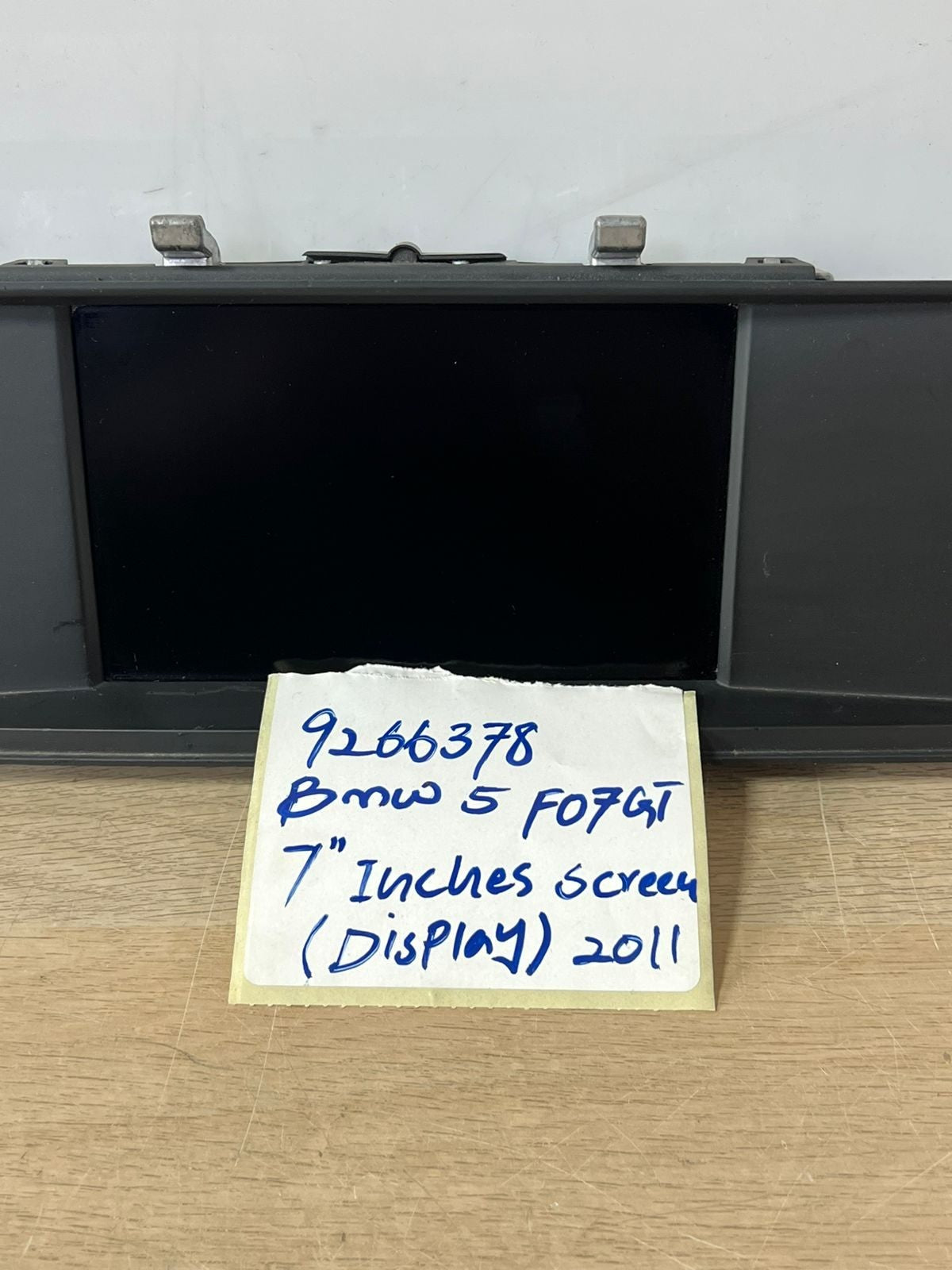 BMW Central Information Display 9266378 F07 5 Series Gran Turismo GT 535I