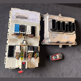 BMW 1 F20 VOR-FACELIFT 118i N13B16A MOTORSTEUERGERÄT ECU SCHLÜSSELSATZ - 8610484