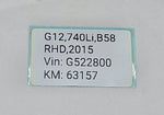 Load image into Gallery viewer, 6877647-BMW G11 G12 RHD Air Suspension Control Module OEM
