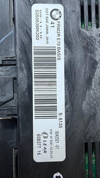 BMW Body Control Module 9242521 BMW E70 X5 and E71 X6