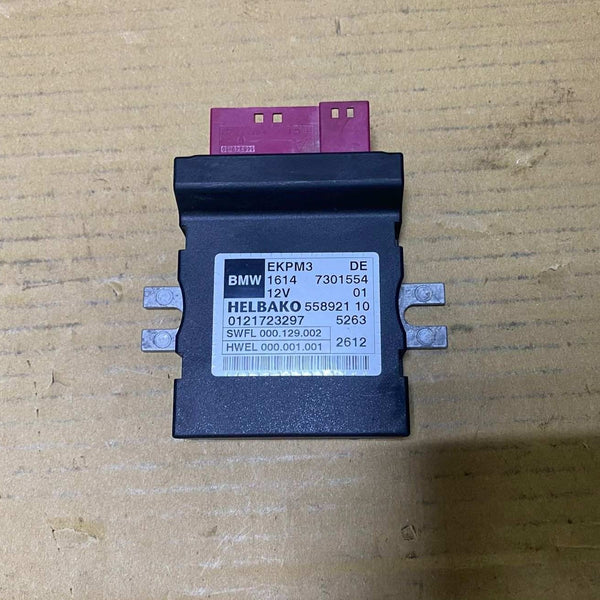 2014-2015 BMW 328d Fuel Pump Control Module 7301554 328i, 335i, 328d, and 640i G
