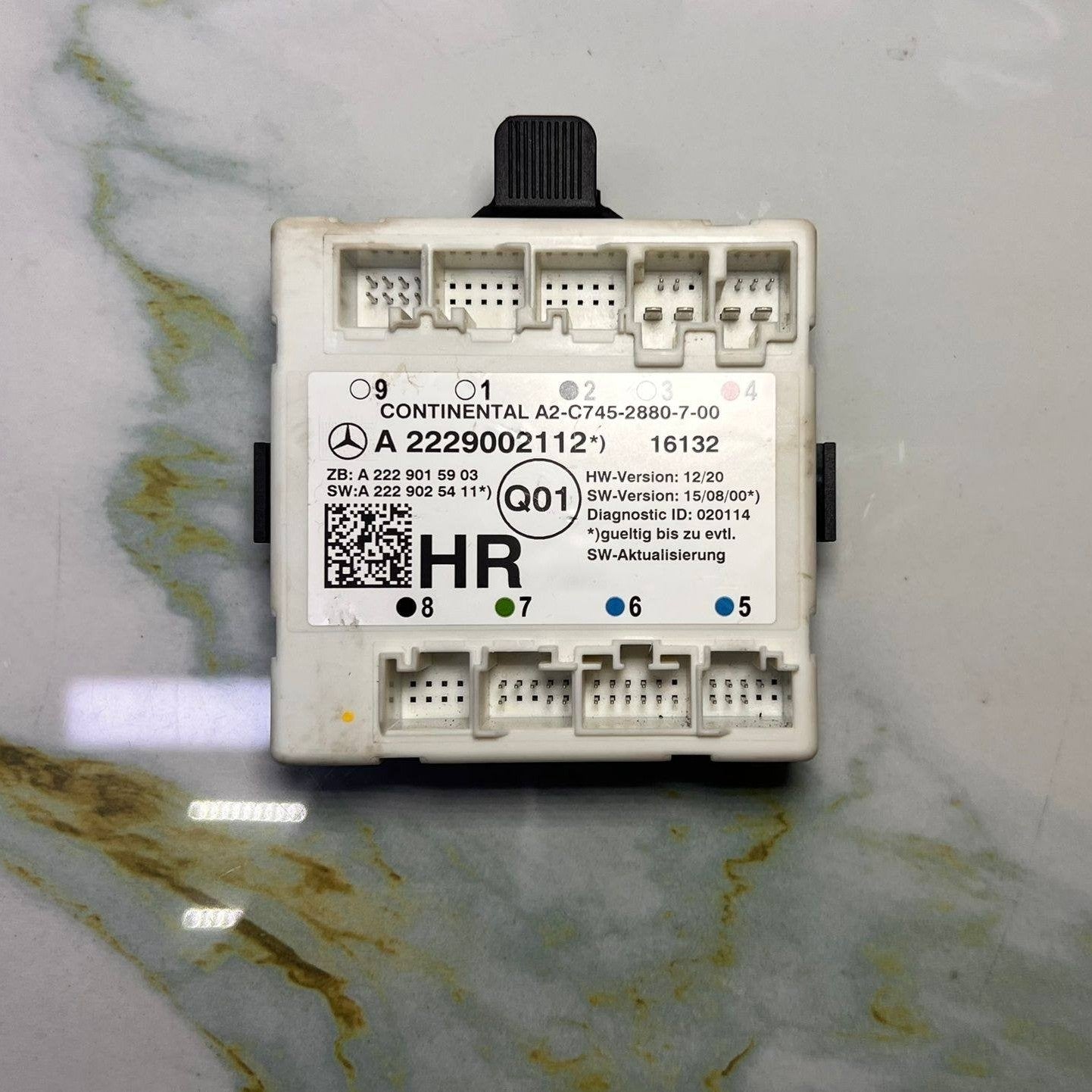 2015-2018 Mercedes-Benz C300 C43 Door Control Module A 2229002112 C-Class W205