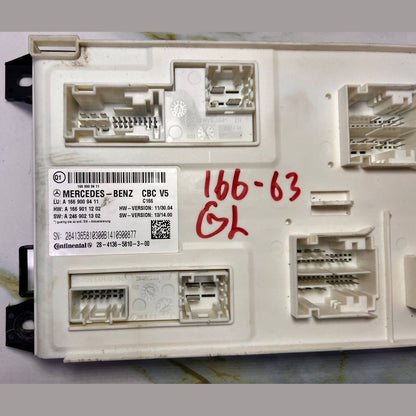 2014 Mercedes-Benz GL450 Front Sam Body Control Module A 166 9009411 W166 ML GL 