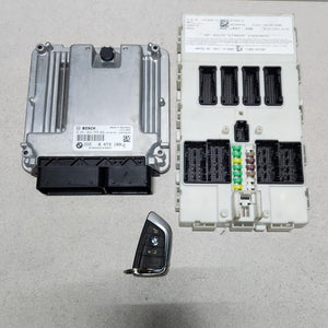 BMW Engine Control Unit DDE 8473189 X5 F15 3.0 N57 DIESEL ECU SET 2017