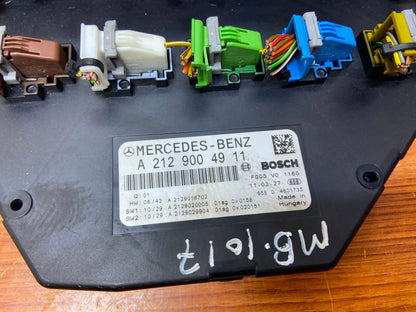 2012-16 Mercedes E200 Front SAM Fuse Box Control Module A2129004911 E-Class W212