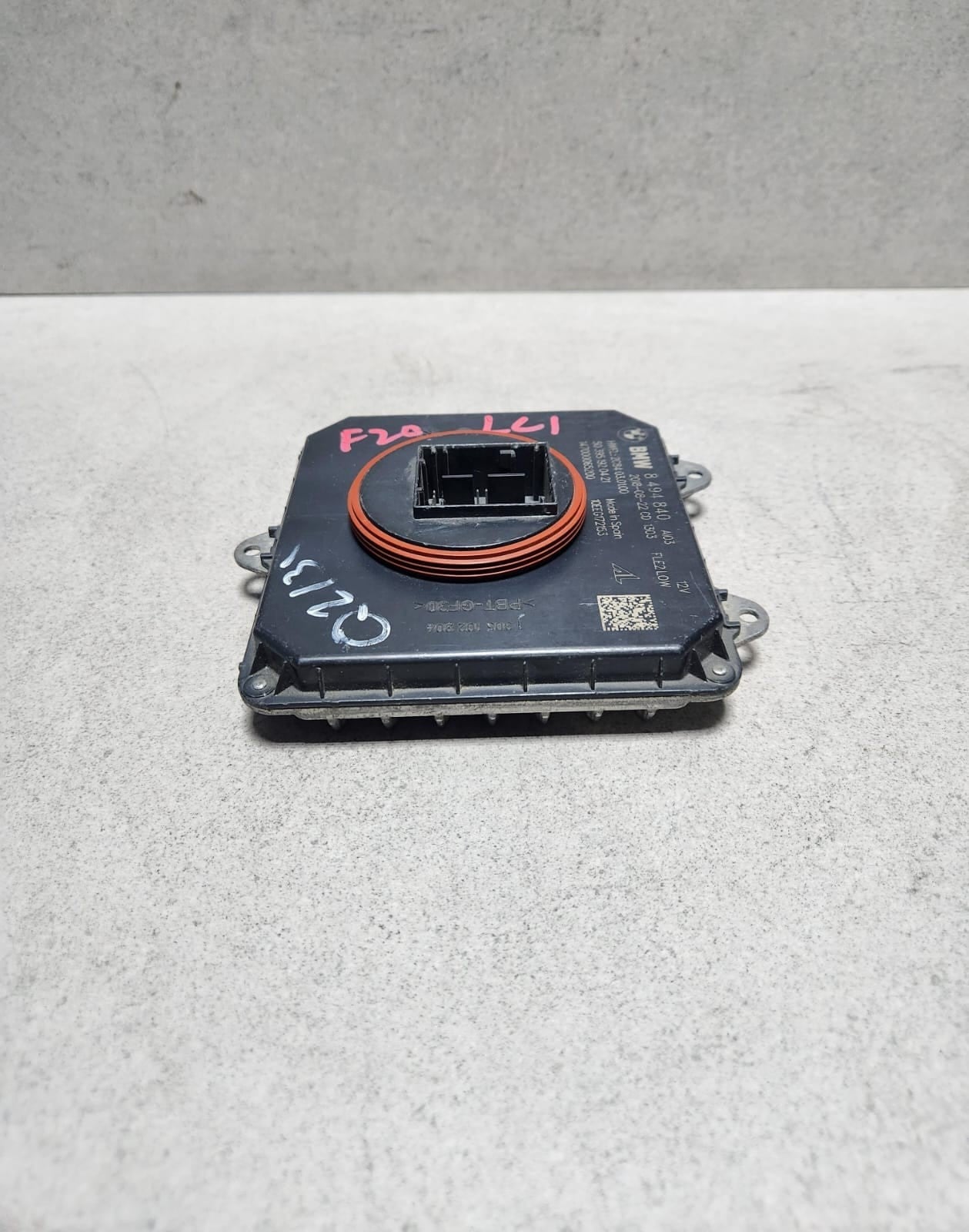 BMW Headlight Control Module Front Left Right Led 8494840 1 Series F20 F21 LCI