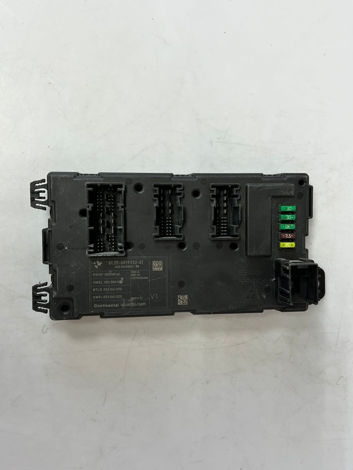 2012-2016 BMW F20 F21 F30 F31 F32 Rear Body REM Control Unit Module 6819332