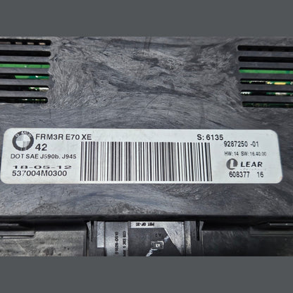 2007-2013 BMW X5 E70 and X6 E71 Light Control Module FRM3R 9287250 OEM LEAR