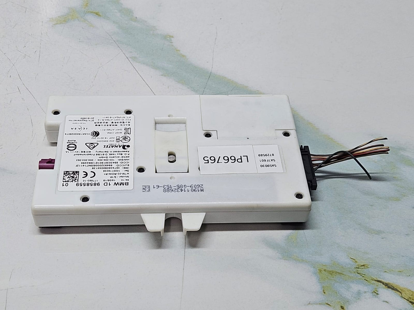 2019 BMW X5 G05 EUR RHD Telematics Control Module 9858559 OEM