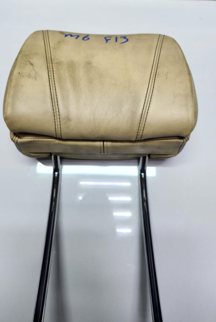 2012-2018 BMW 640i Left Comfort Seat Leather Headrest 8025077 6 Series F06 F12