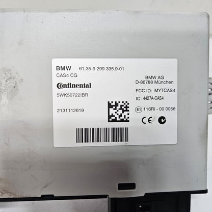 2013 BMW 5 Series F30 F31 N20 184HP Engine Control Unit DME Key Set 8606777