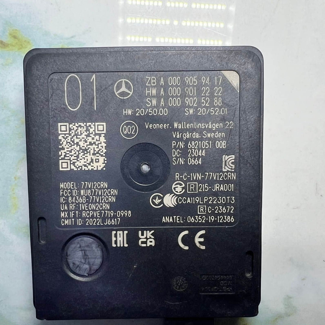 2023 Mercedes-Benz EQS 580 Blind Spot Radar Sensor A0009059417 W223 S-Class