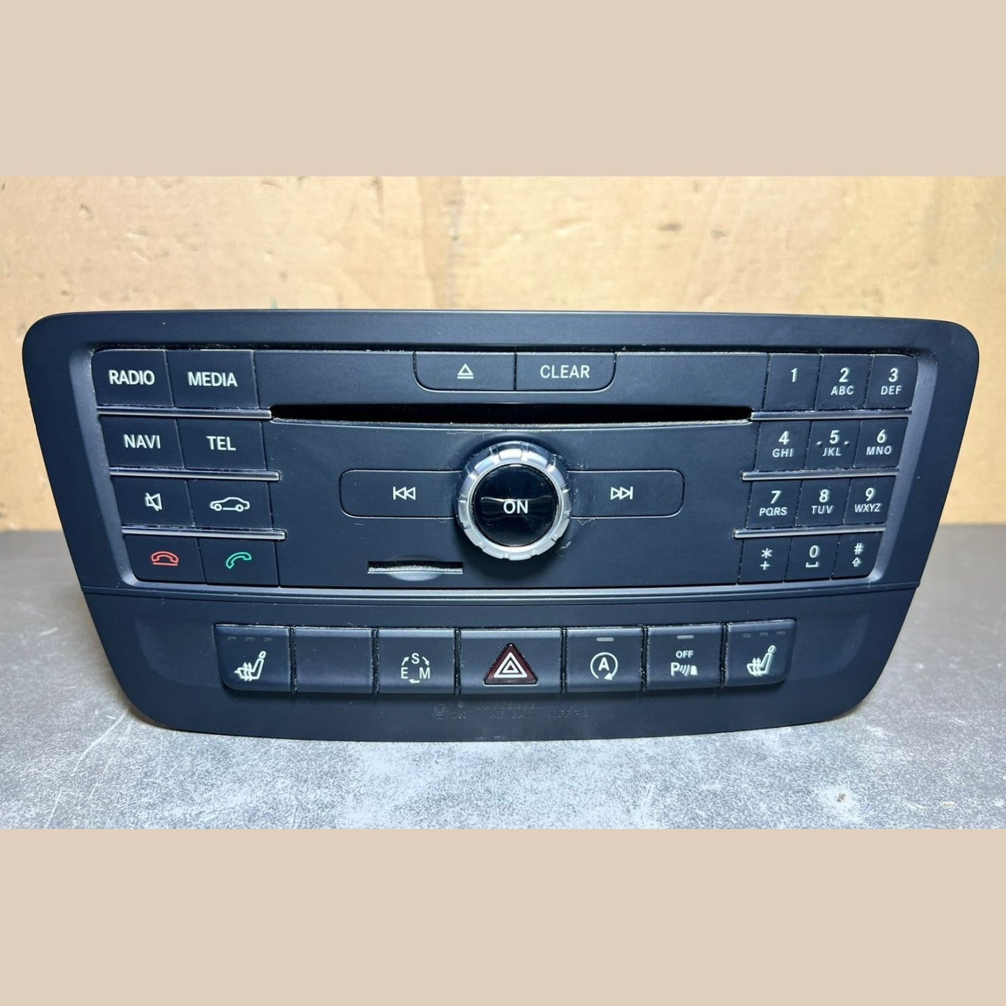 2013–2015 Mercedes-Benz W246 CLA Head Unit CD Player A246 9006015 OEM