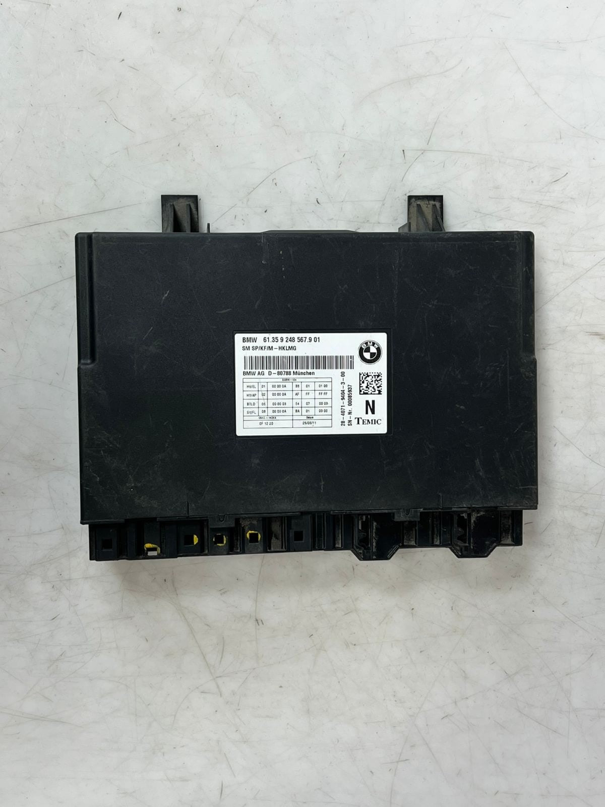 BMW 7 Series F01 F02 F03 F04 5' F10 F11 Seat Control Module 9248567 OEM