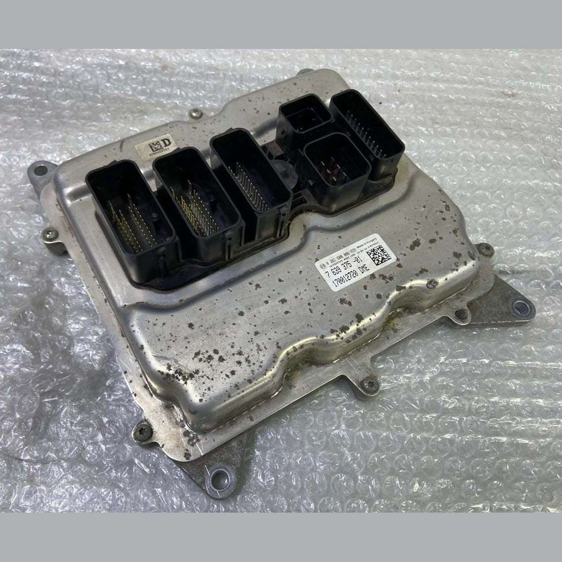OEM BMW X1 E84 N20B ENGINE CONTROL UNIT DME ECU SET 7639375 BOSCH