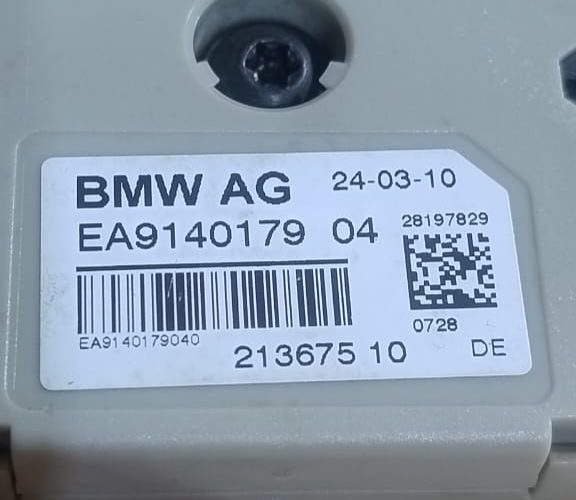 BMW F10  AUDIO AMPLIFIER & BLUETOOTH CTRL ANTENNA MODULES SET 9233592 / 9229740