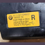2008-2019 BMW X6 D Pillar Speaker 9211049 Rear right X6 E71