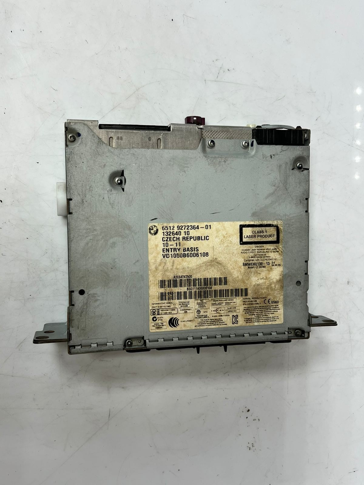 BMW Radio Professional Media CD Player Head Unit 9272364 F22, F30, F31, F32